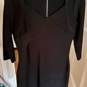 Elegant White House Black Market Dress
